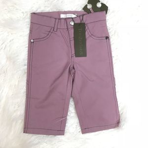 TROIZENFANTS BOY CARPENTER PANTS LAVENDER SIZE 12M